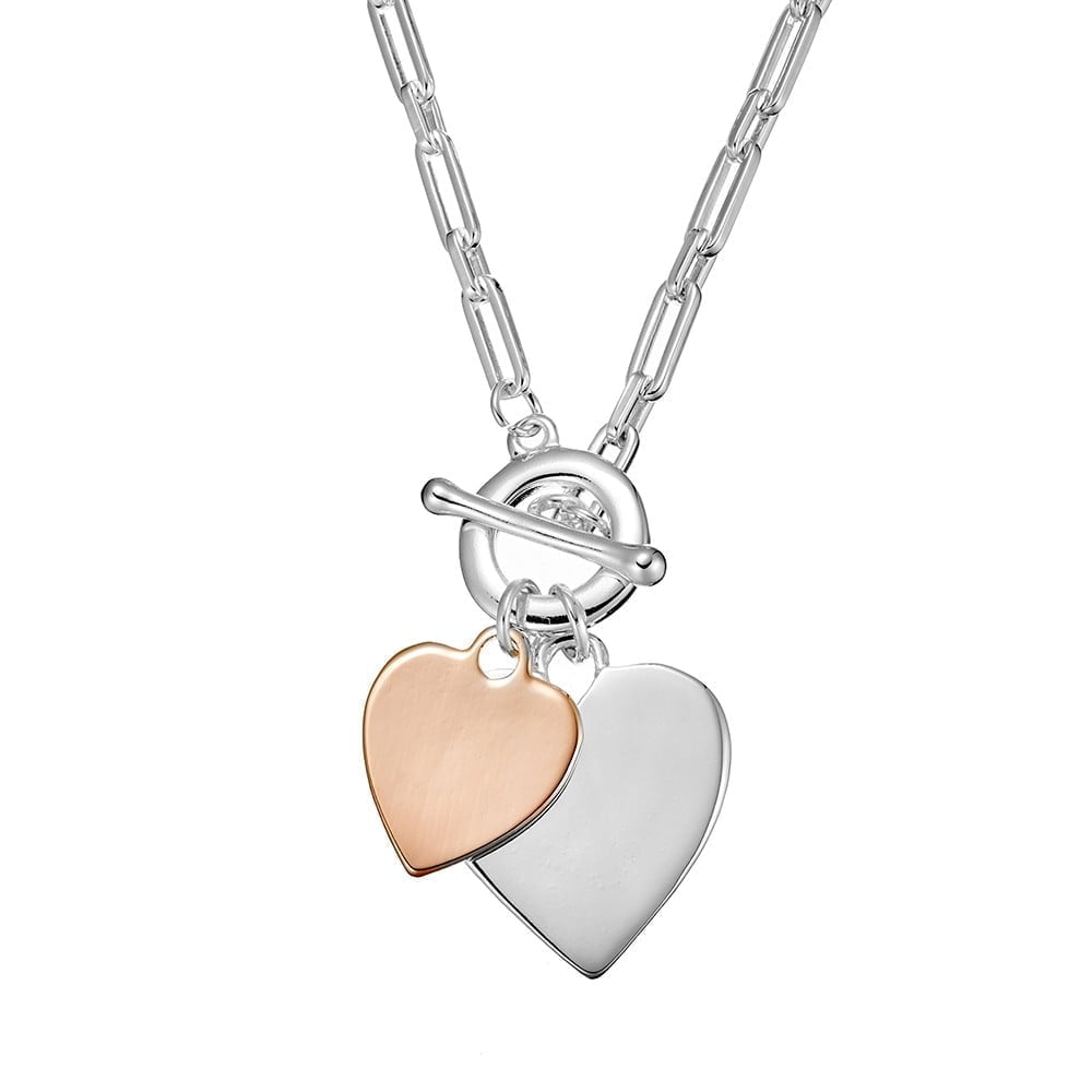 Links heart store necklace