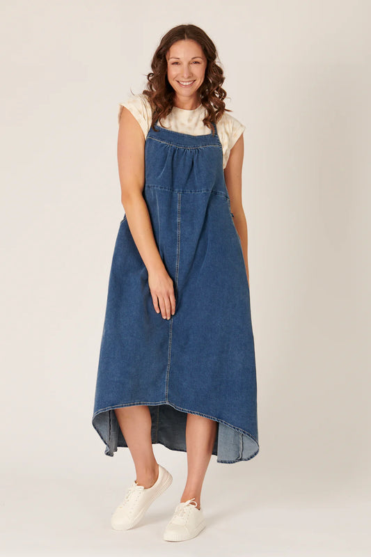 Pinafore -Dark Blue