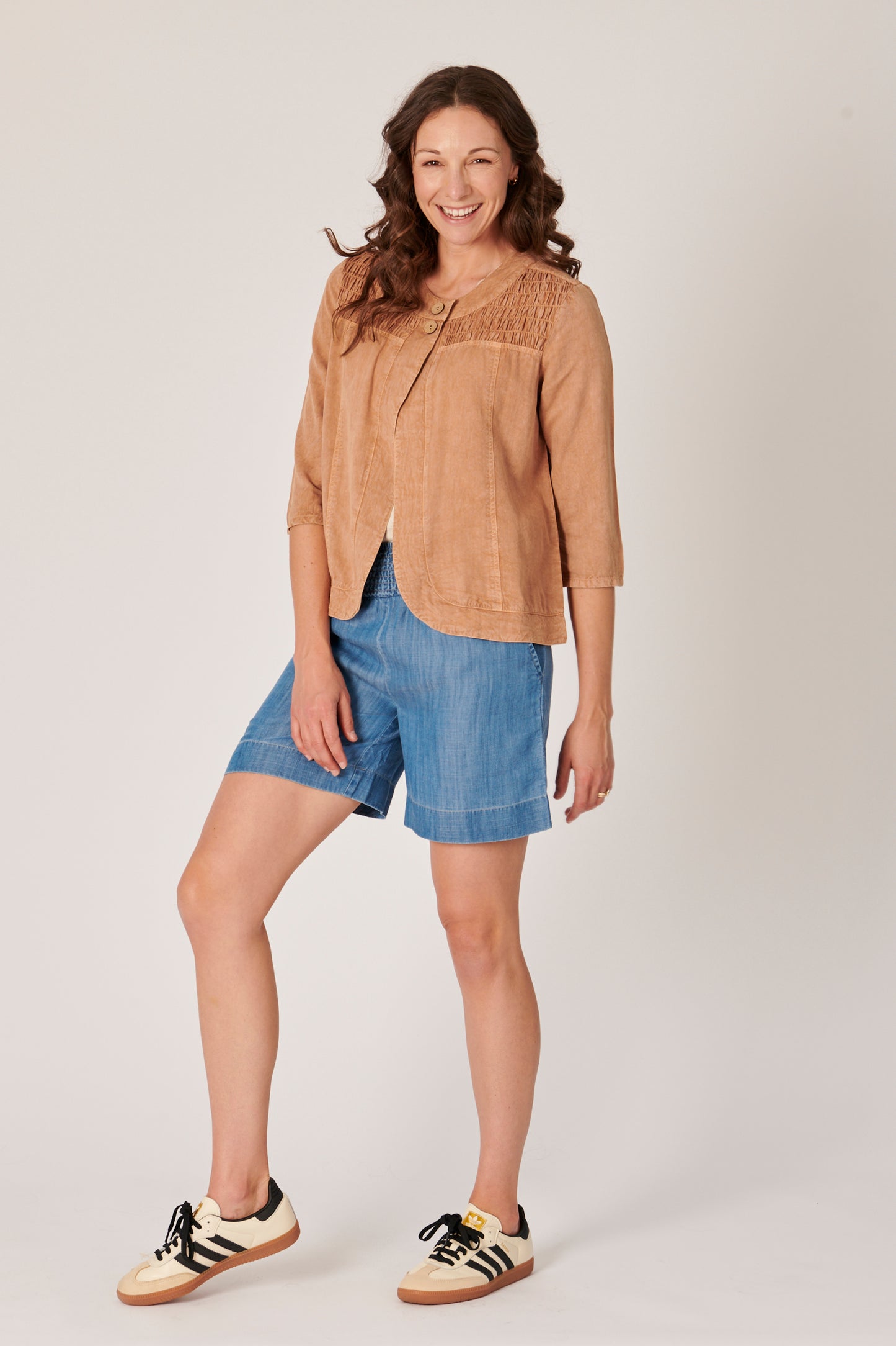 Panel Jacket - Toffee