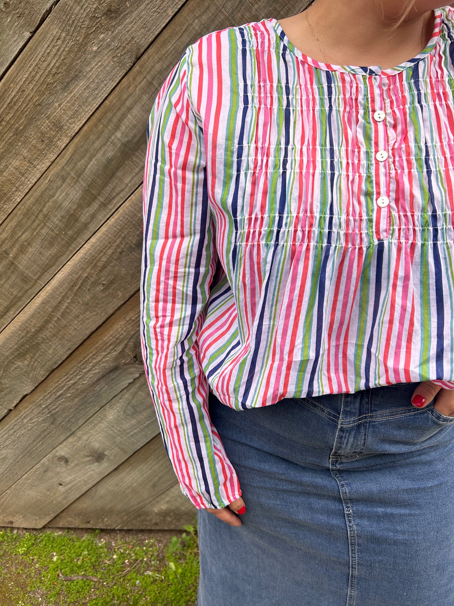 Stripe Shirt- Multi