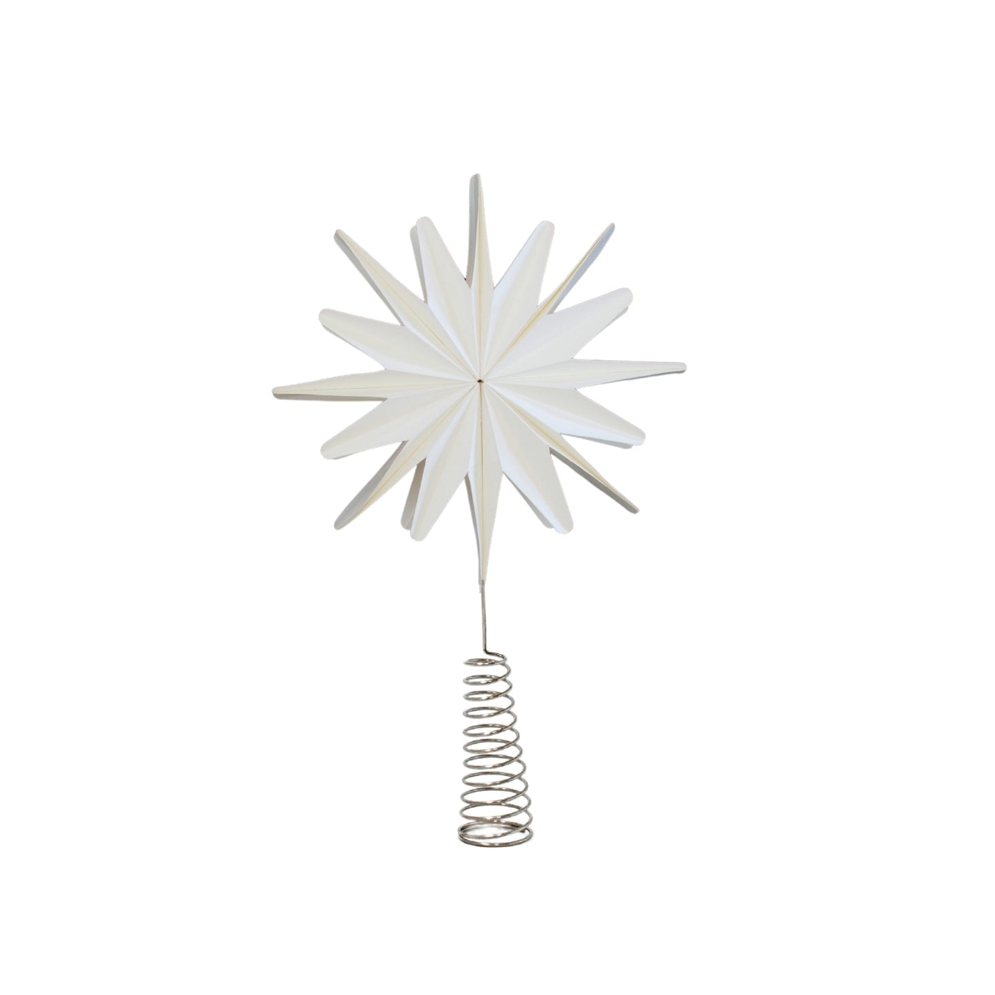 Tree Topper Star- Off White