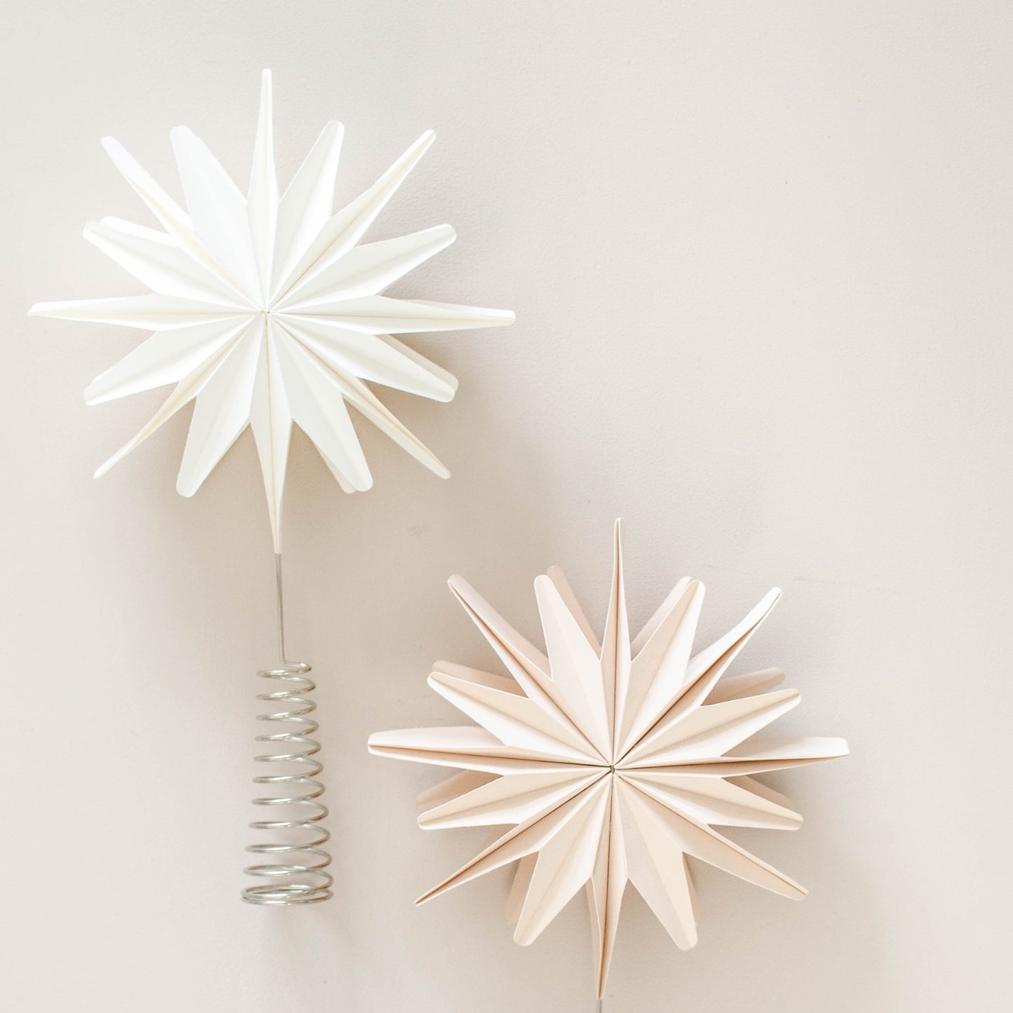 Tree Topper Star- Off White