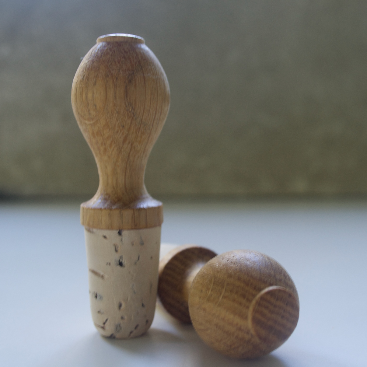 Wine Stopper - Oak