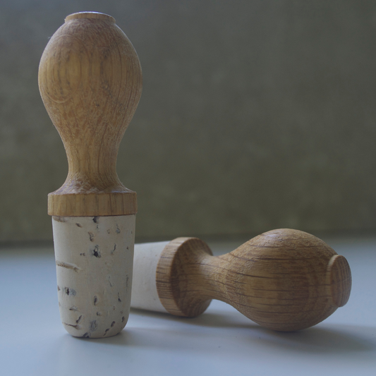 Wine Stopper - Oak