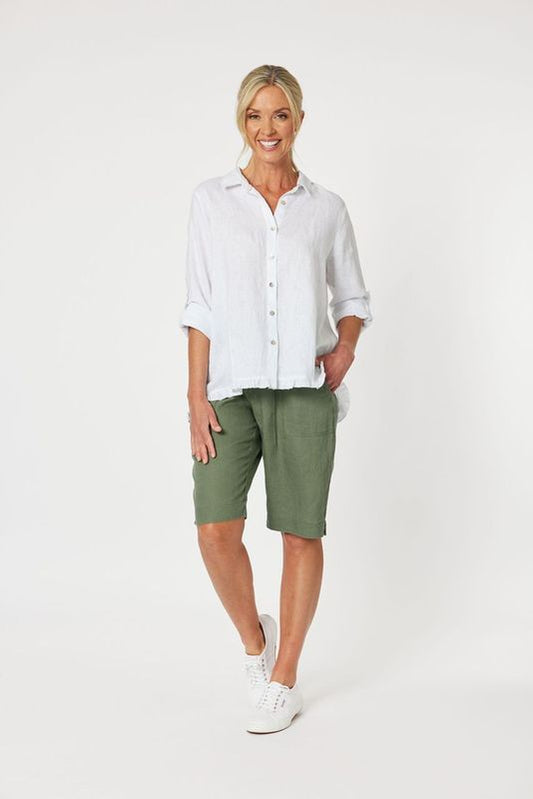 Jersey Waist Short - Khaki