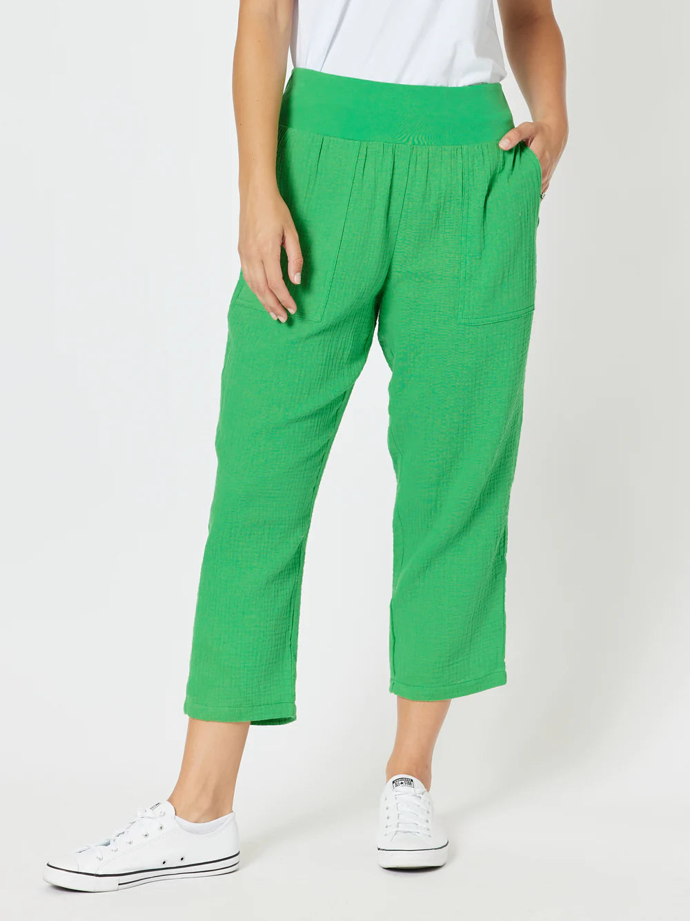 Byron 7/8 Pant- Emerald