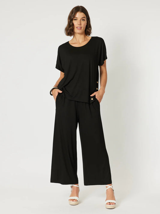 Wide Leg Jersey Pant