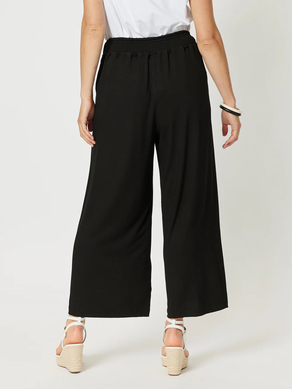 Wide Leg Jersey Pant