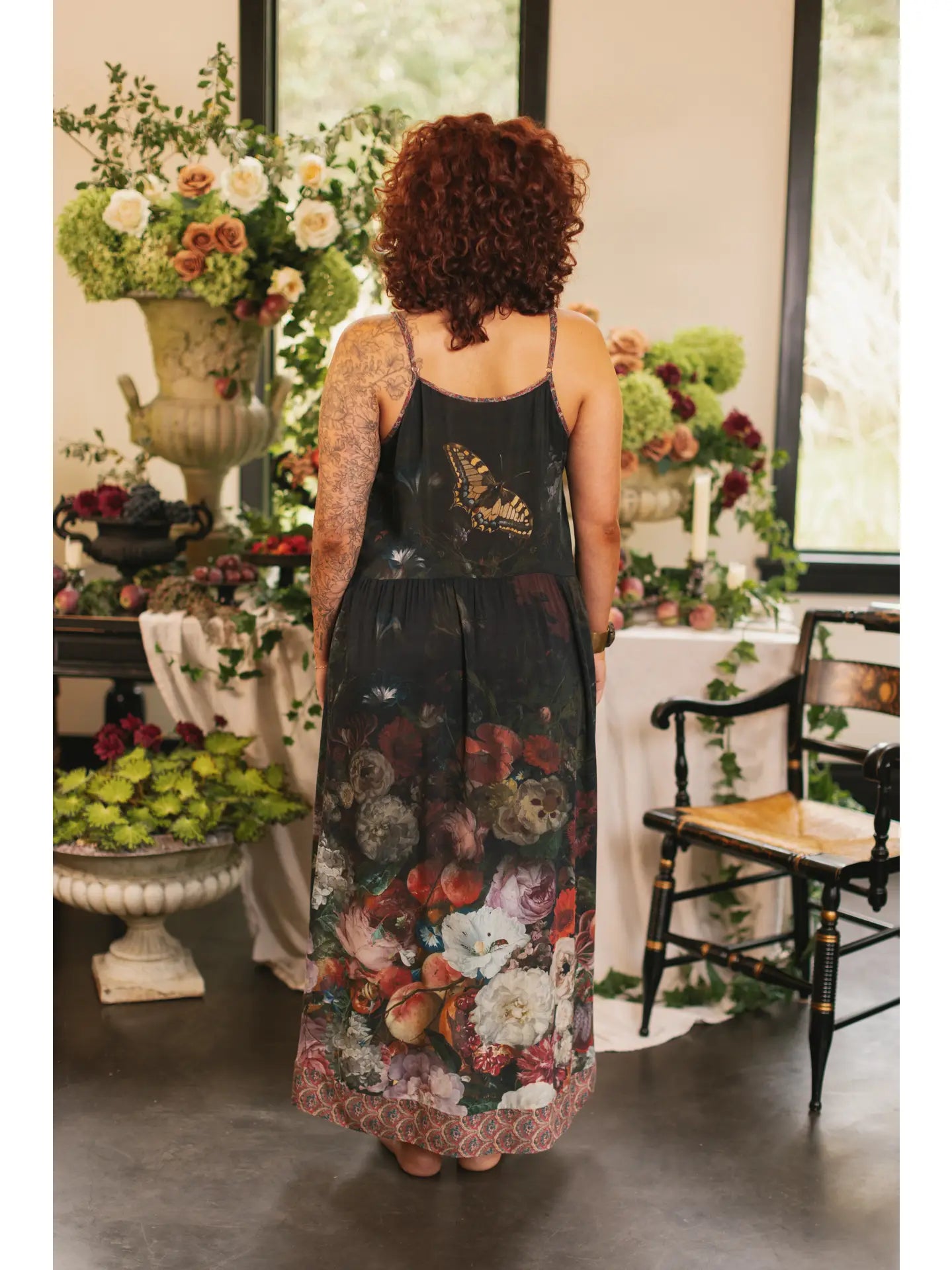 Flight Of Fancy Boheme Maxi Dress