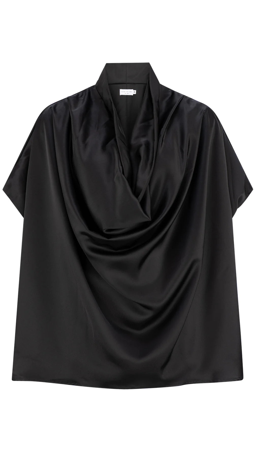 Celine Cowl Neck Top - Black