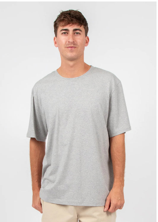 Organic Tee - Grey Marle