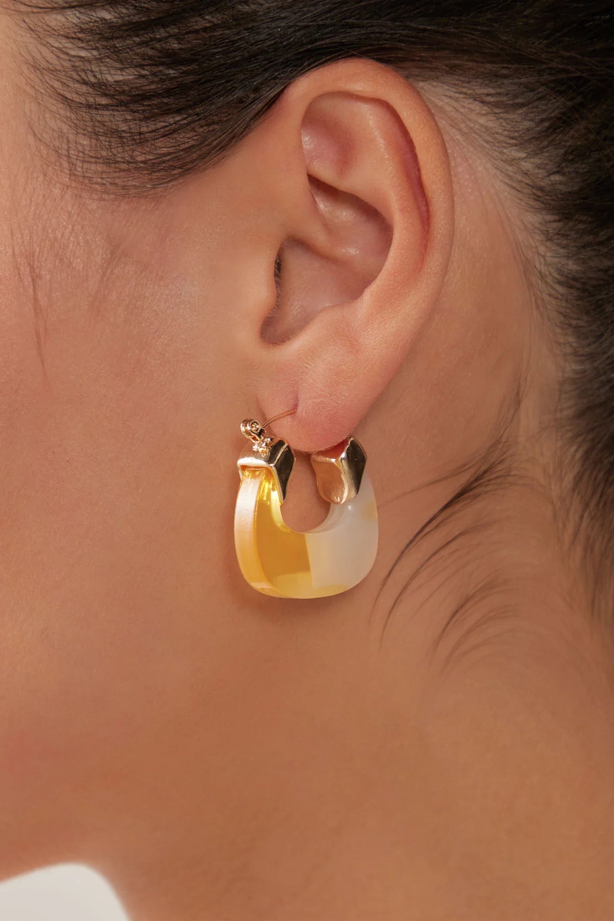 La Mer Cuff Earring - Citrus