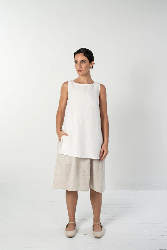 Asher Top - White