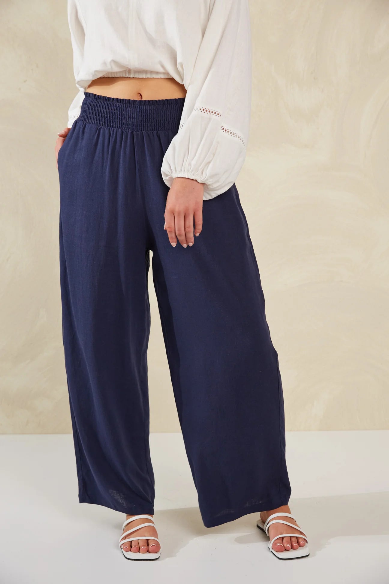 Sardinia Pant - Navy