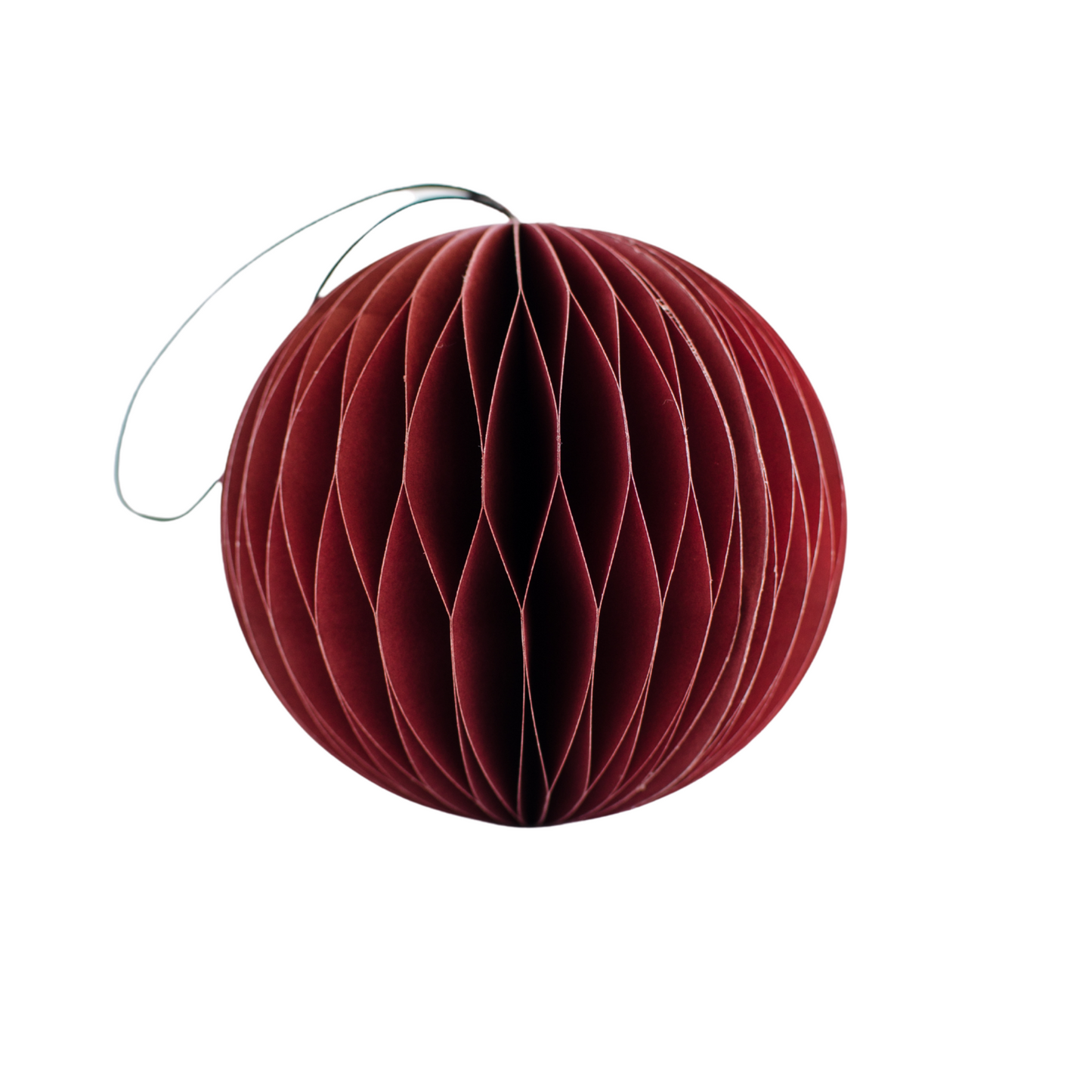 Classic Red Sphere Ornament