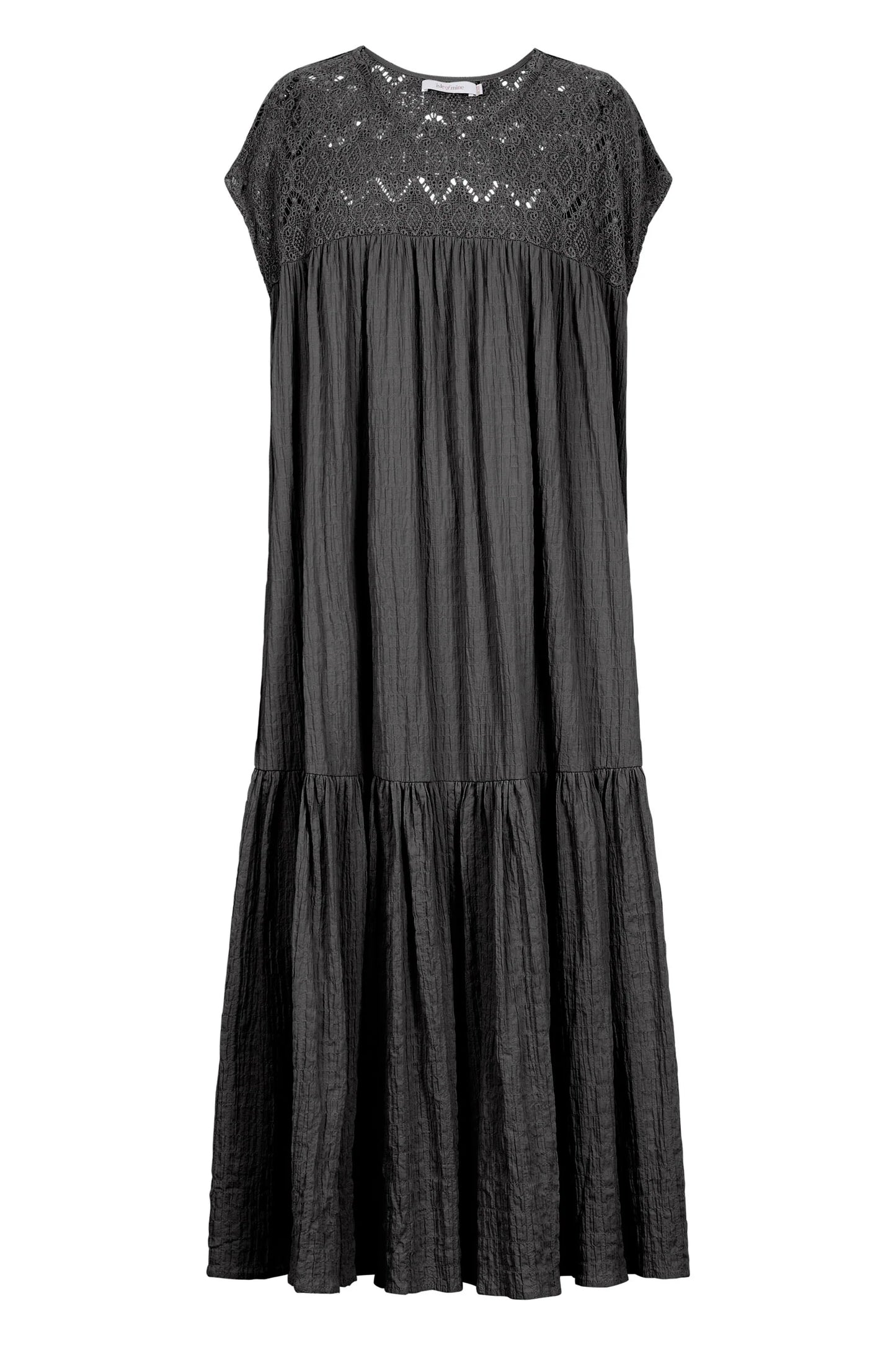 Fleur Relaxed Dress - Graphite