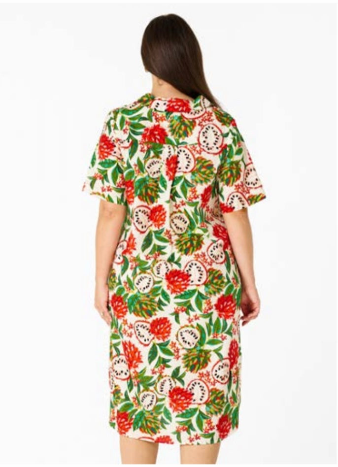 Alysha Dress - Red Fruit