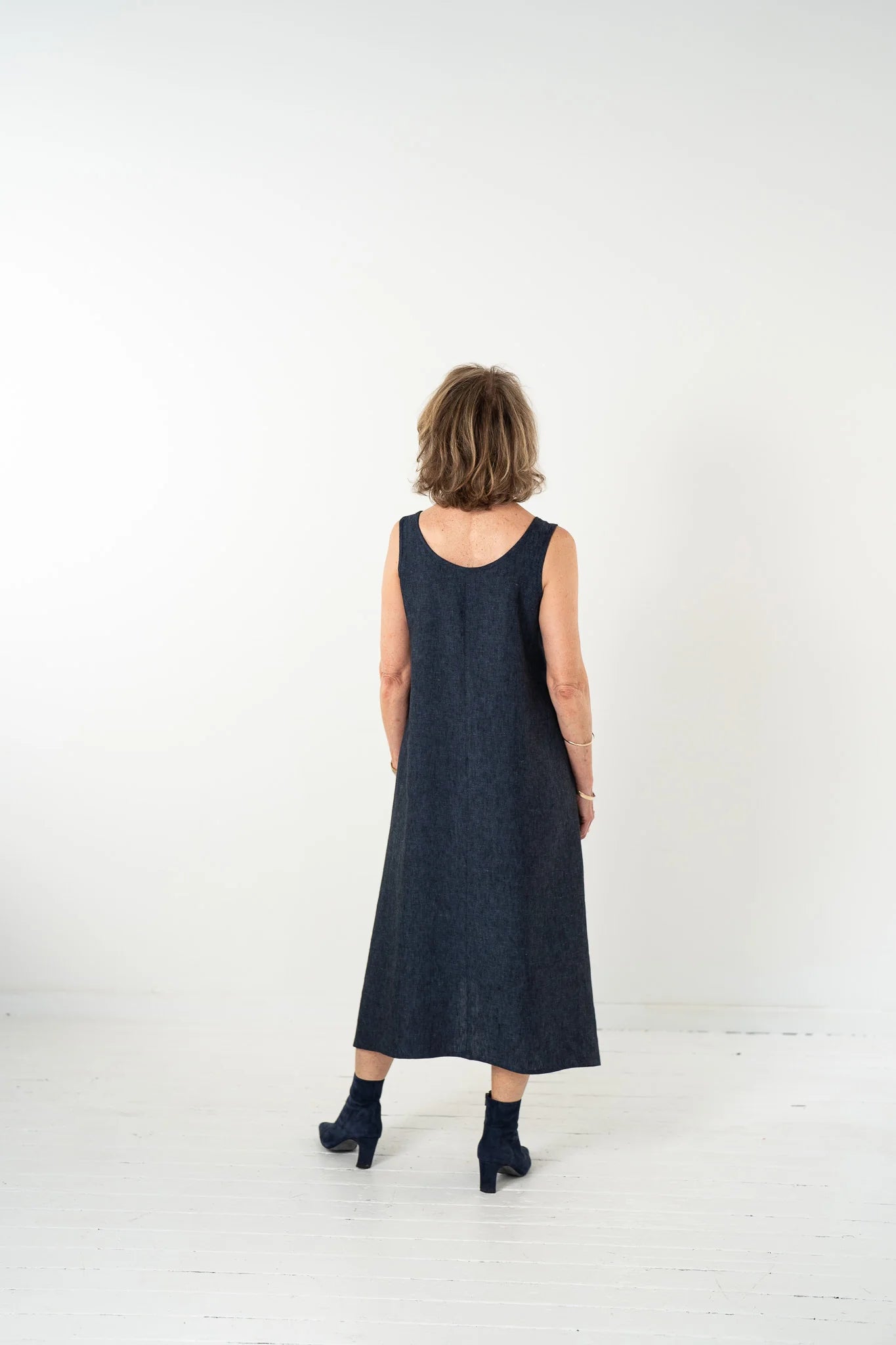 Danni Slip Dress - Navy