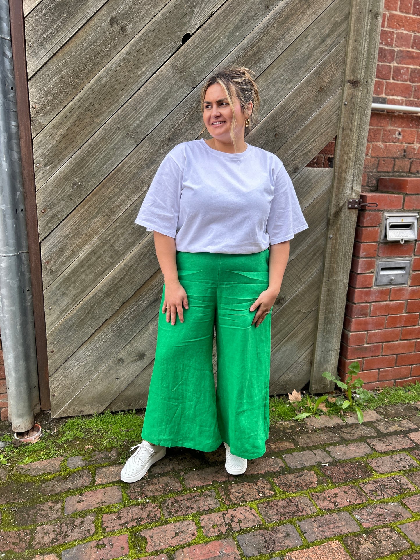 Halcyon Crop Pant - Emerald