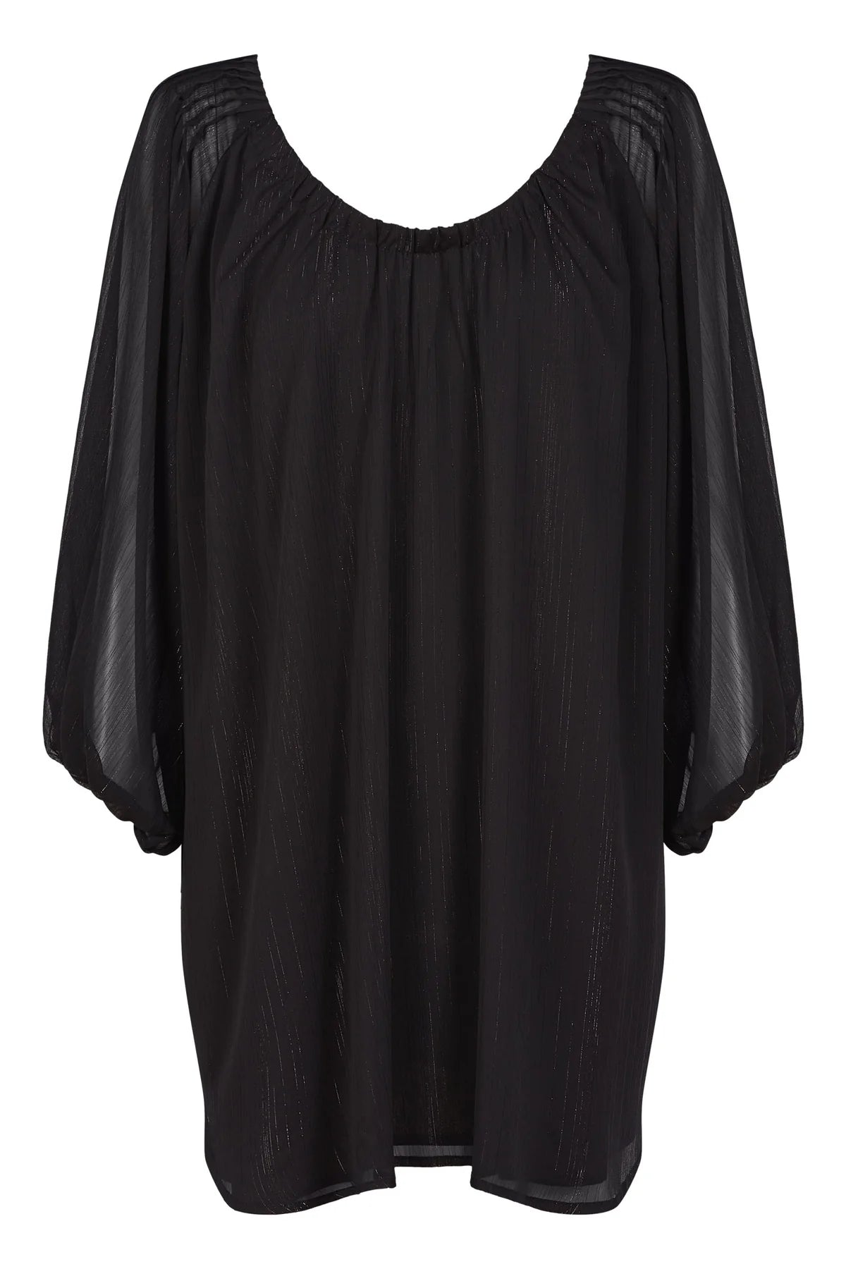 Solstice Lurex Top - Black