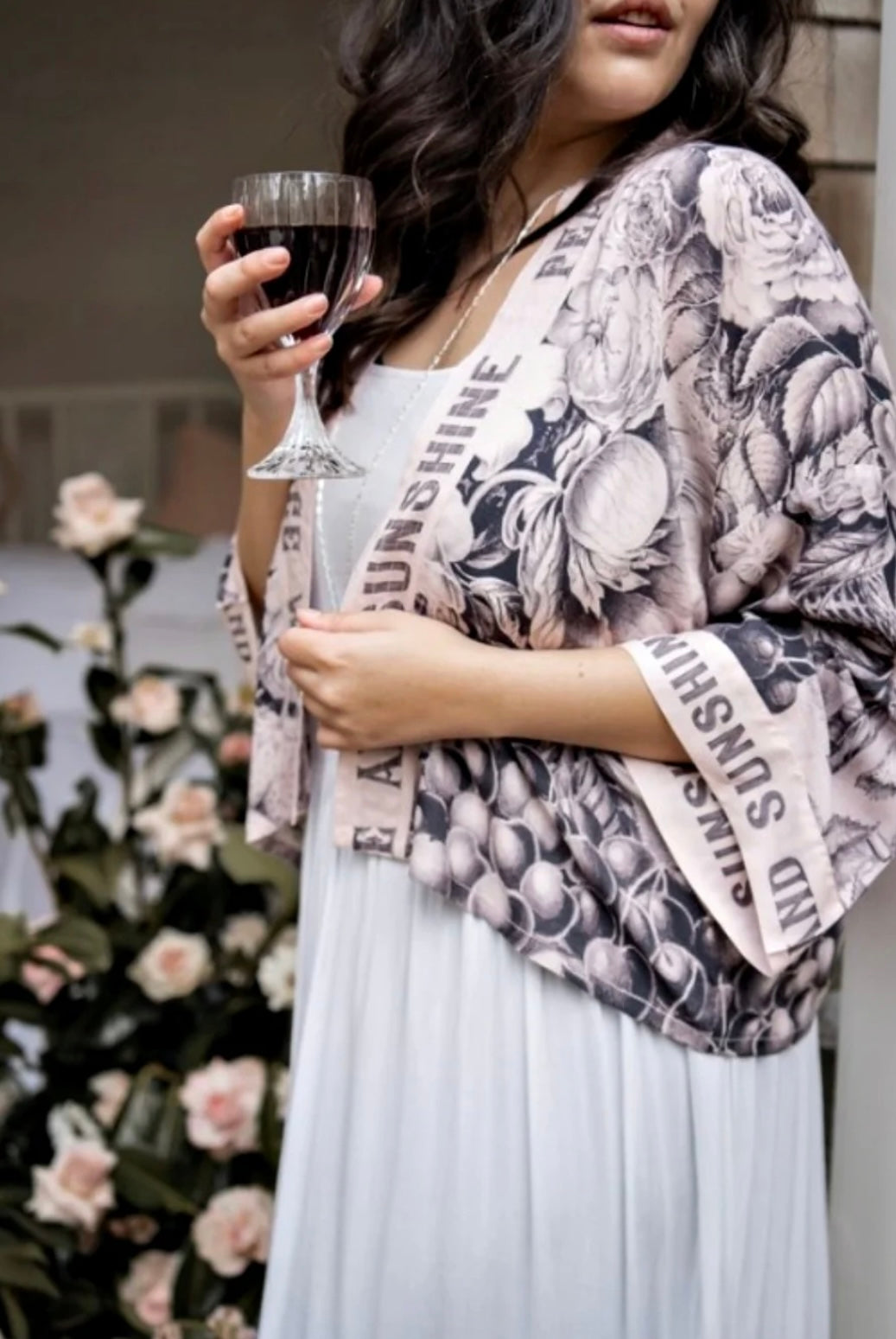 Peace Wine & Sunshine Pixie Duster Jacket