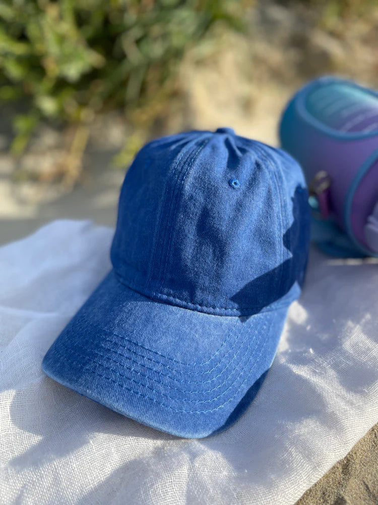 Vintage Washed Cap- Ocean