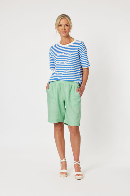 Jersey Waist Short - Mint