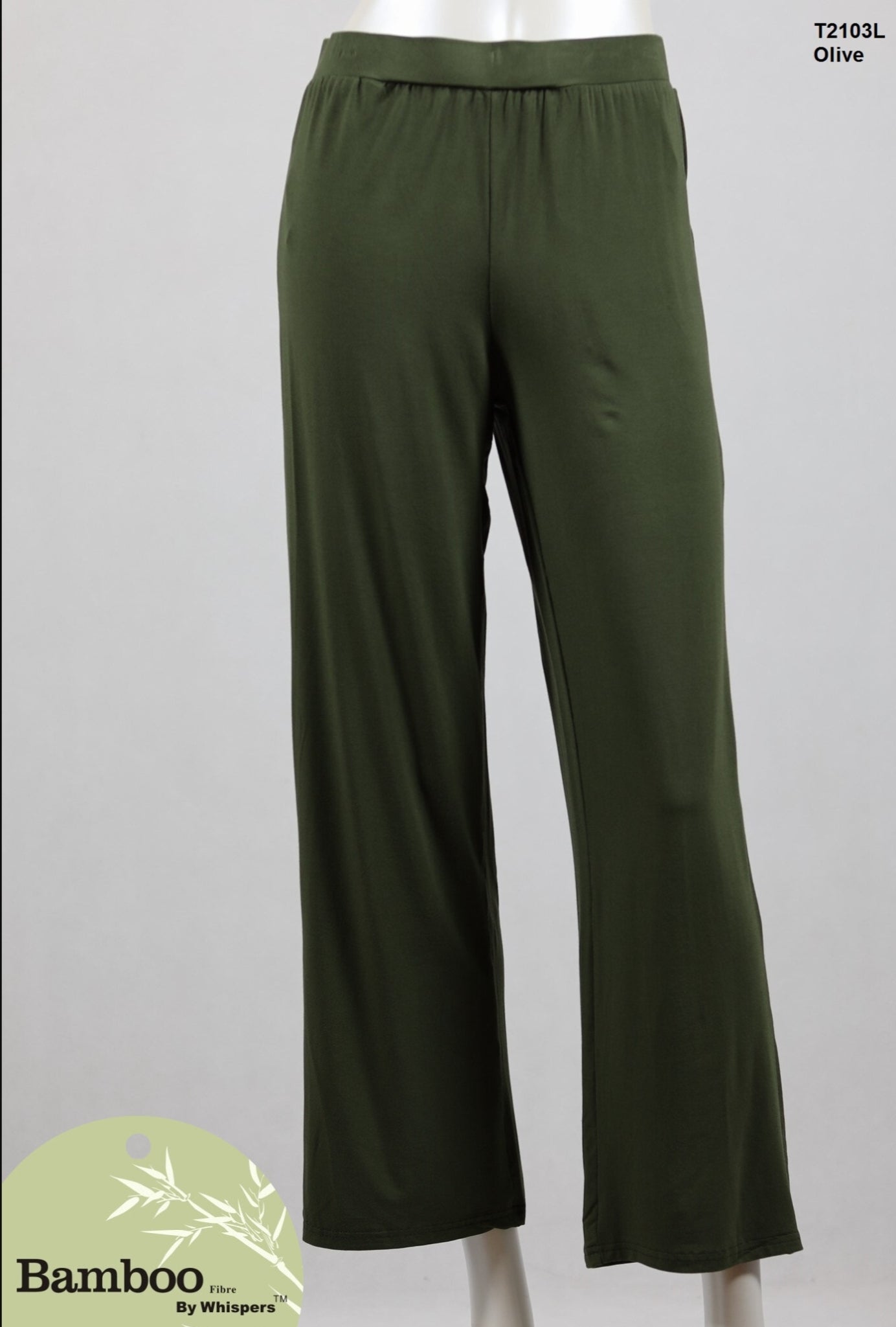 Bamboo 7/8 Pant - Olive