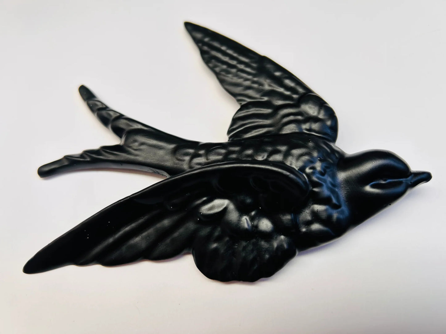 Swallow Brooch / Small - Black