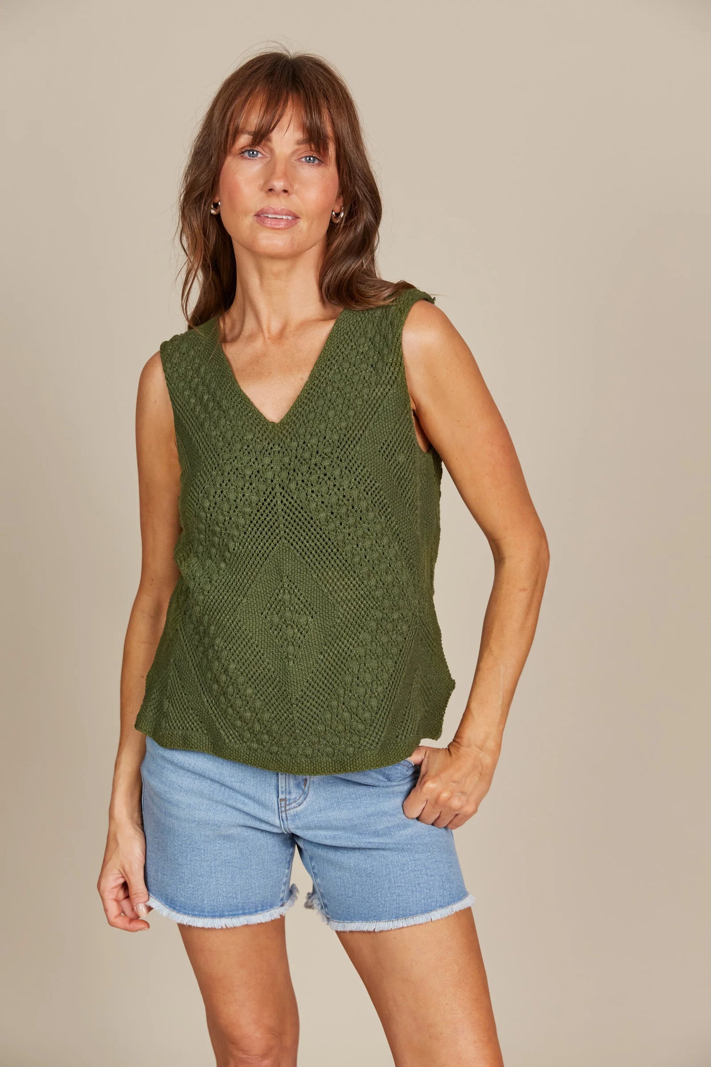 Sylvie Top - Olive