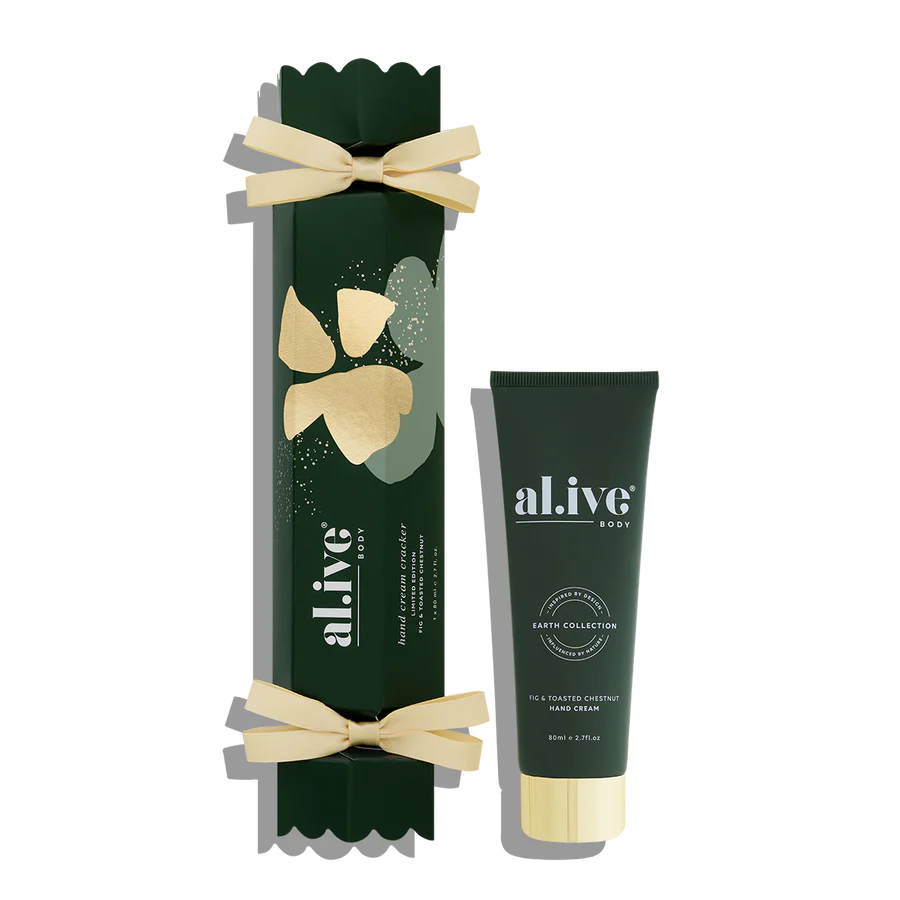 Al.ive Bodyt Fig & Toasted Chestnut Hand Cream Cracker