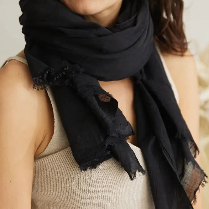 Scarf French Riviera - Black