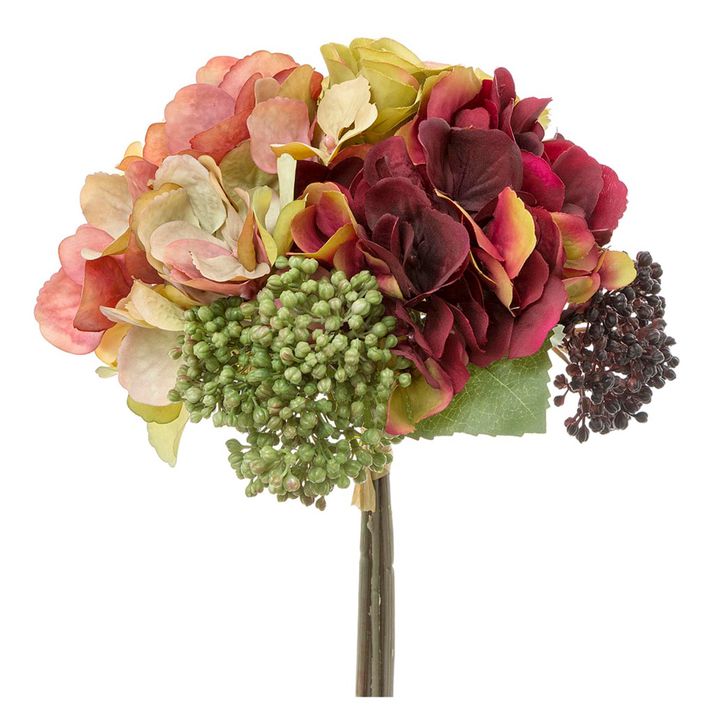 Rose Hydrangea Bouquet - Pink/Green