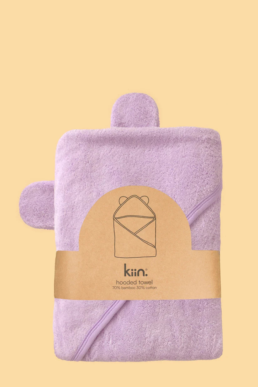 Kiin Hooded Towel - Lilac