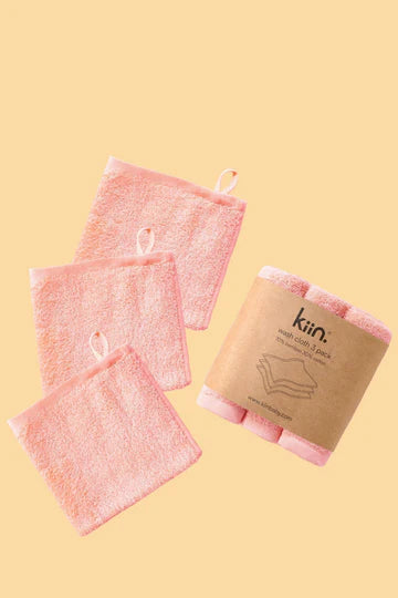 Kiin Wash Cloths- Peony