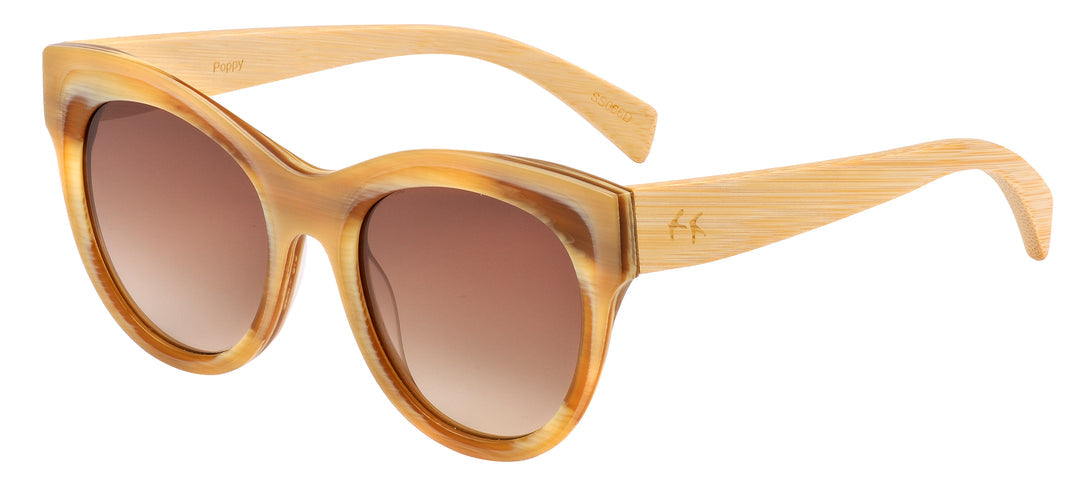 Poppy Sunglasses - Matte Bone