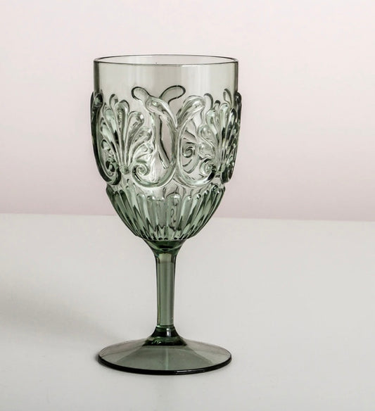 Flemington Acrylic Wine Glass - Green